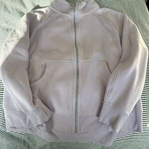 Lululemon oversized full zip scuba
